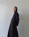 Black Navy long blazer