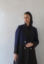 Black Navy long blazer