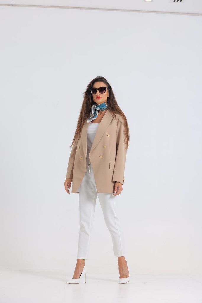 Classic cross short blazer