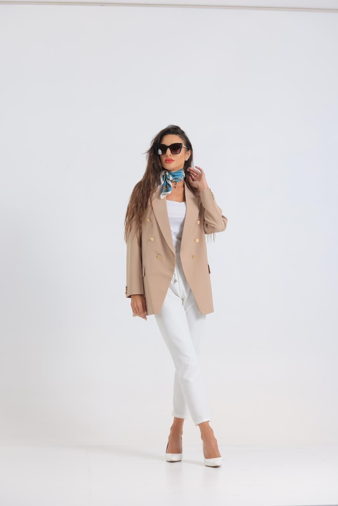 Classic cross short blazer