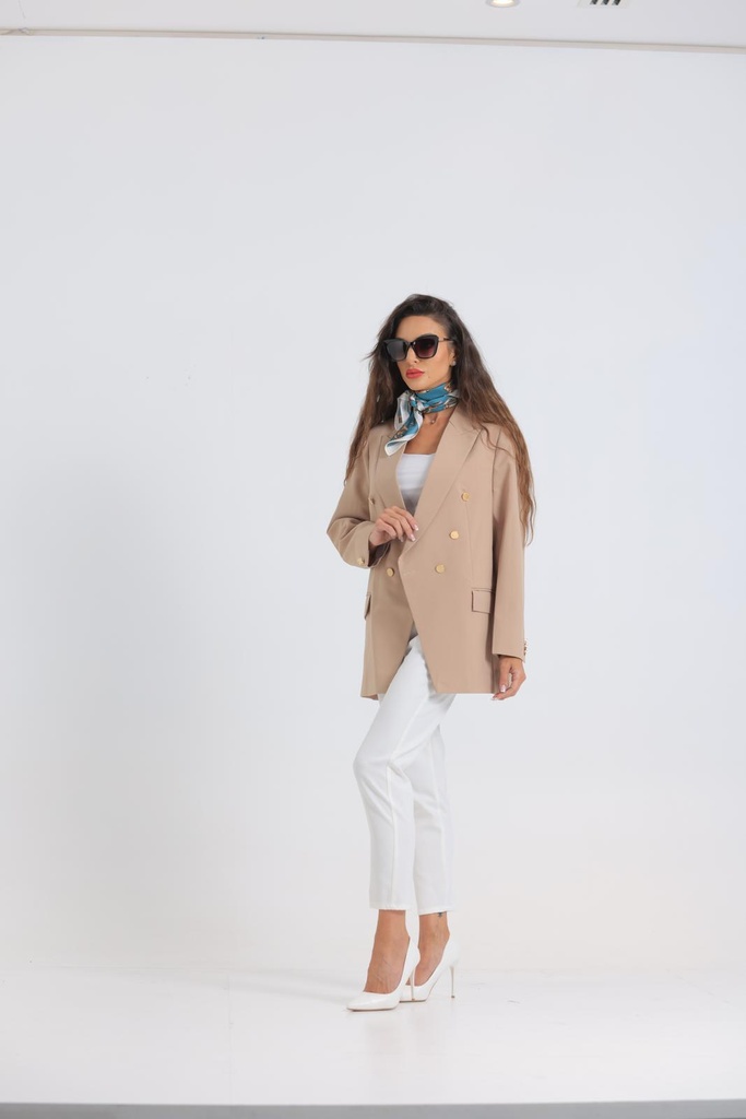 Classic cross short blazer