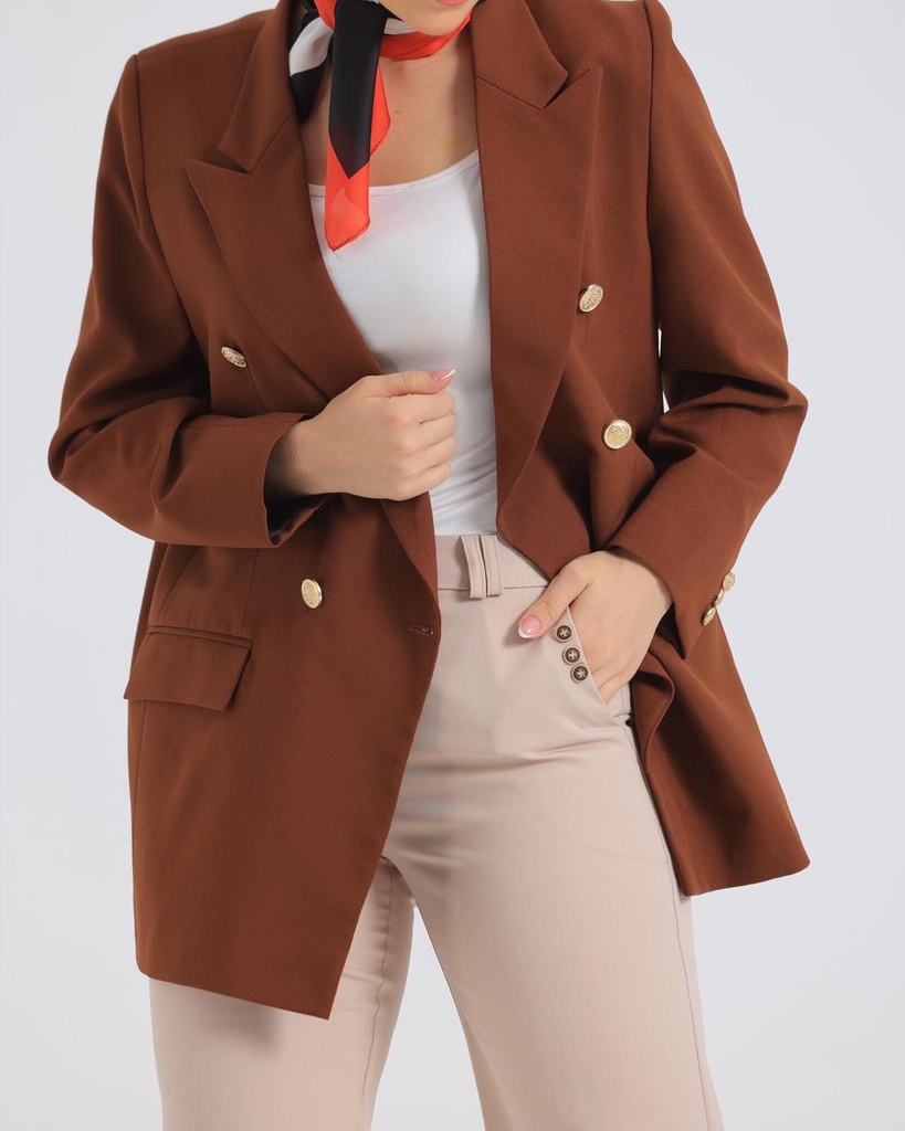 Classic short blazer