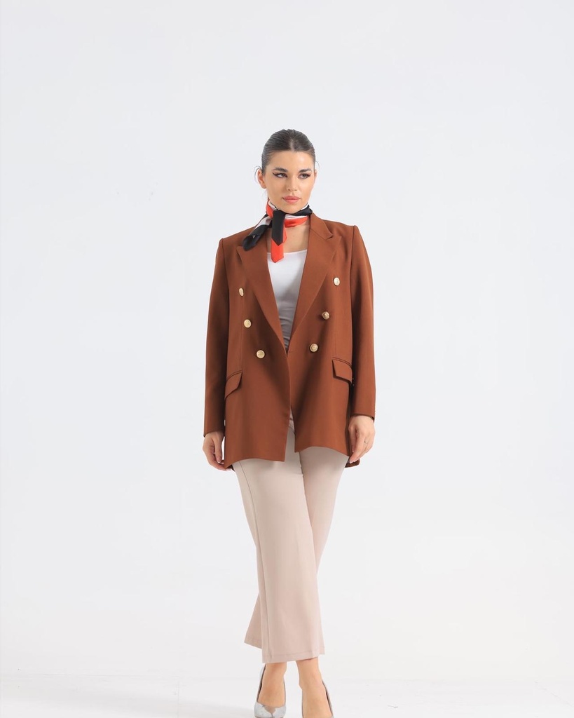 Classic short blazer