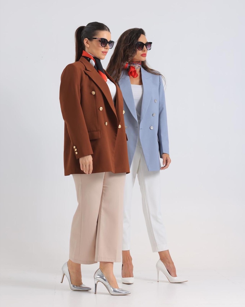 Classic short blazer