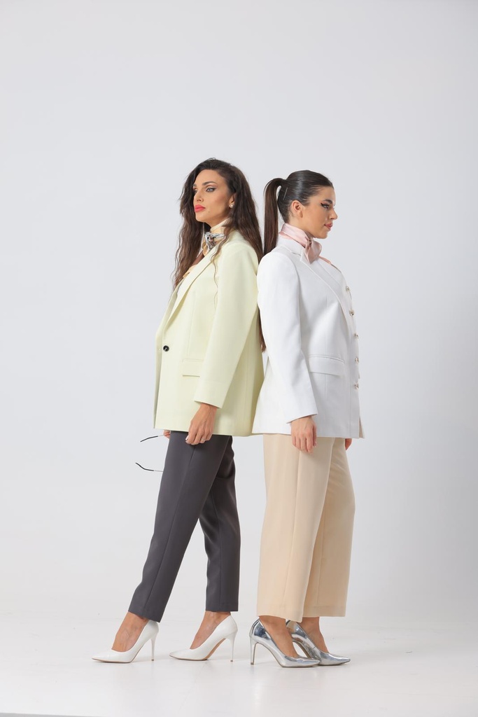 Classic short blazer