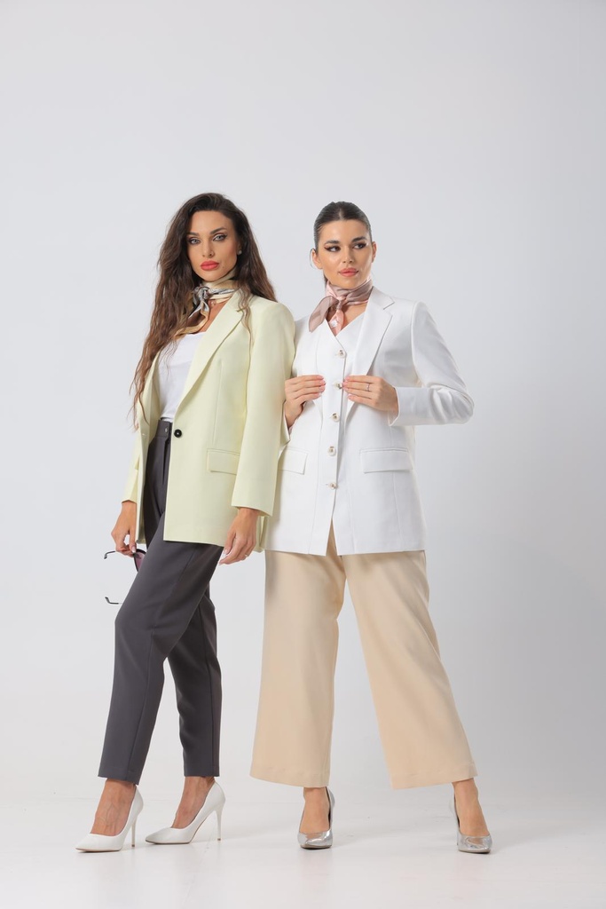 Classic short blazer