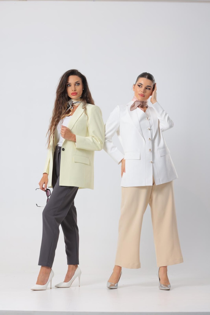 Classic short blazer