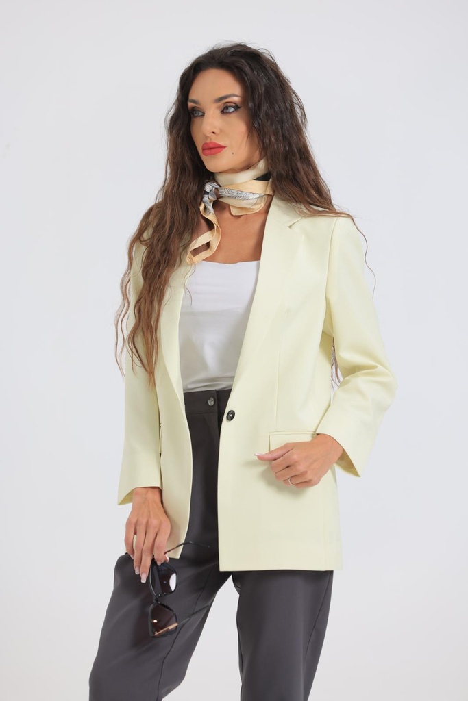 Classic short blazer