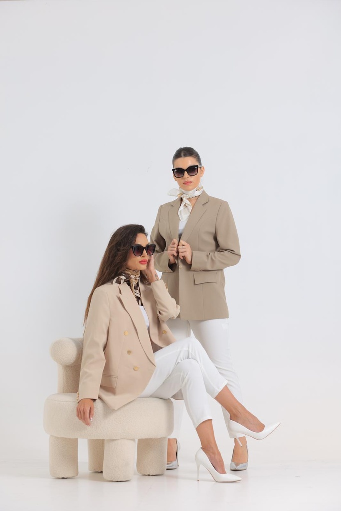 Classic cross blazer