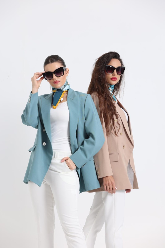 Classic cross blazer