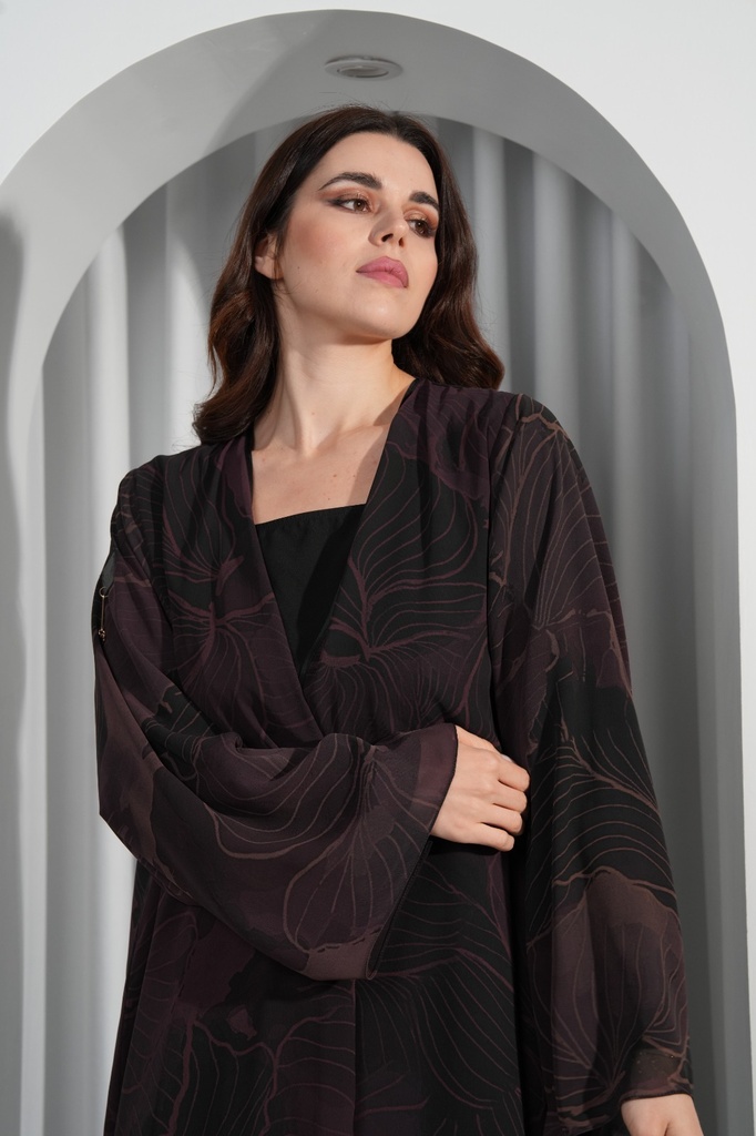 Chiffon Abaya - BECA001