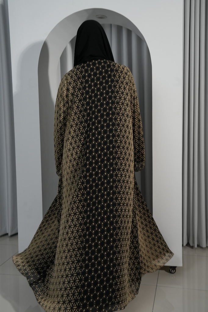 Chiffon Abaya - BECA003