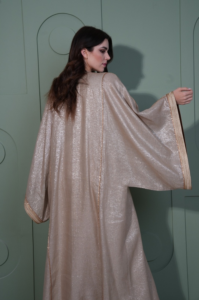 Linen Shimmery Jalabiya - BEJ002