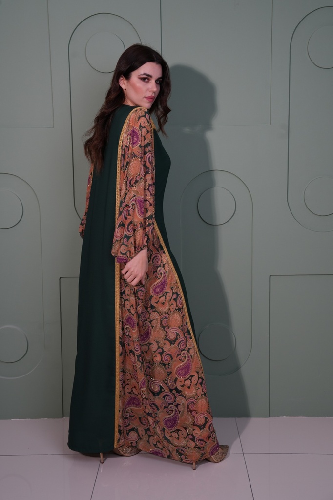 Jalabiya with Golden Touch - BEJ003