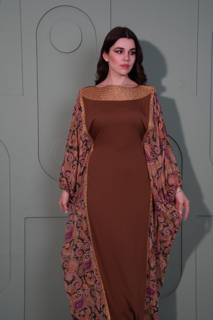 Jalabiya with Golden Touch - BEJ004