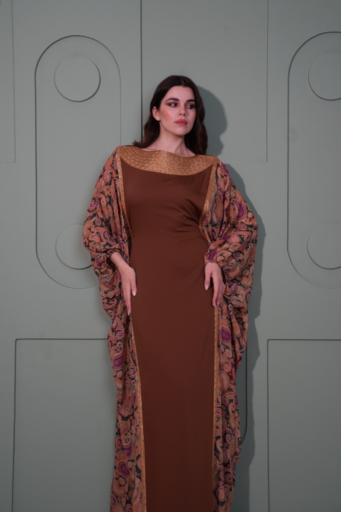 Jalabiya with Golden Touch - BEJ004