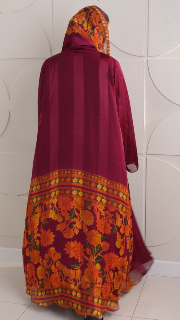 Chiffon Sari - BECS016