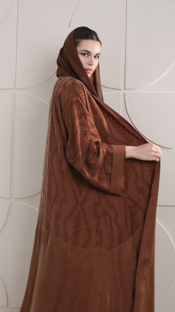 Chiffon Abaya - BECA009