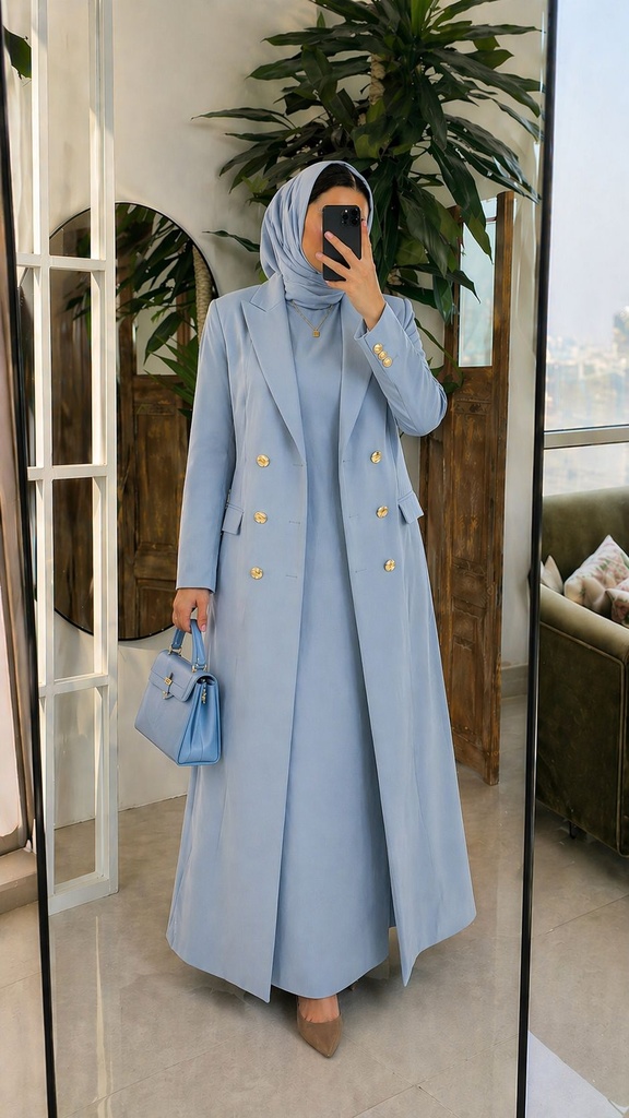Classic Abaya Blazer - BEAB039