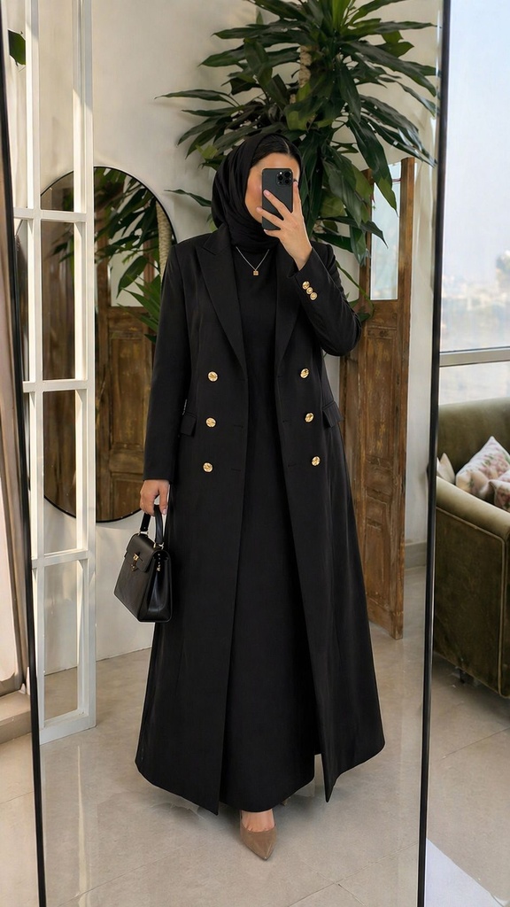 Classic Abaya Blazer - BEAB039