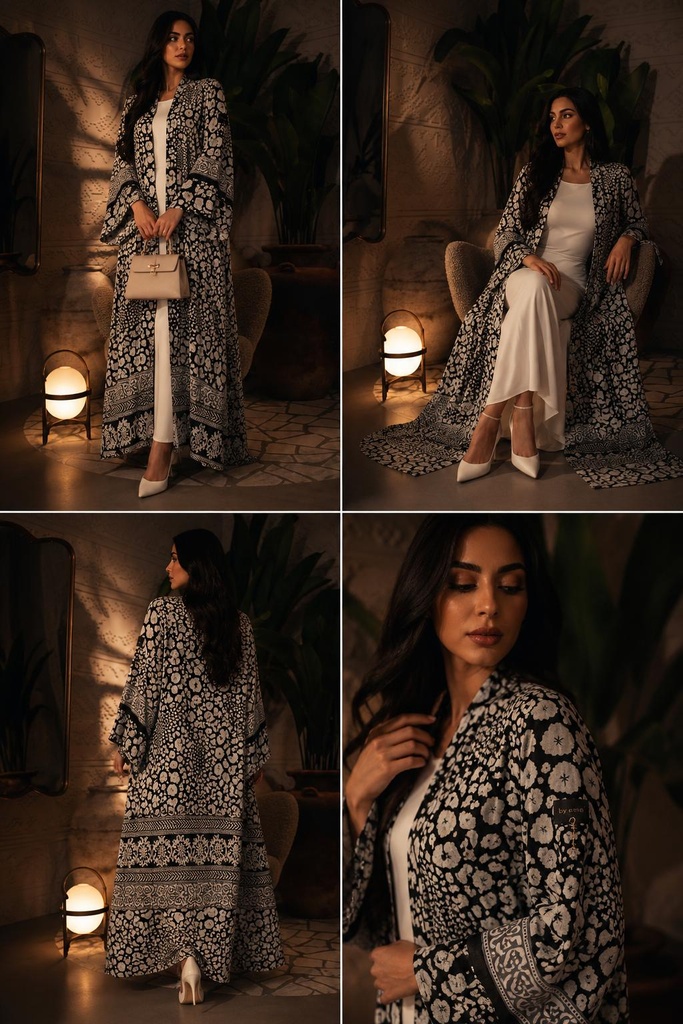 Chiffon Abaya - BECA013
