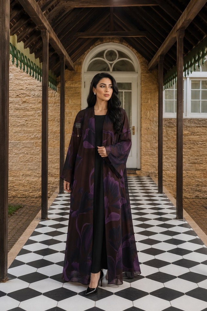 Chiffon Abaya - BECA014