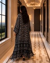 Reem - Sari Chiffon Abaya  - BECS020