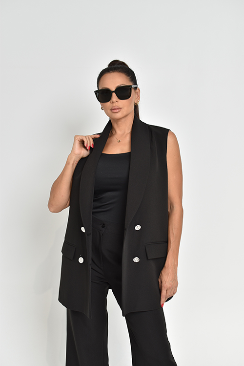 SLEEVELESSS BLAZER