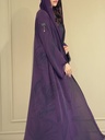 Double Chiffon Abaya