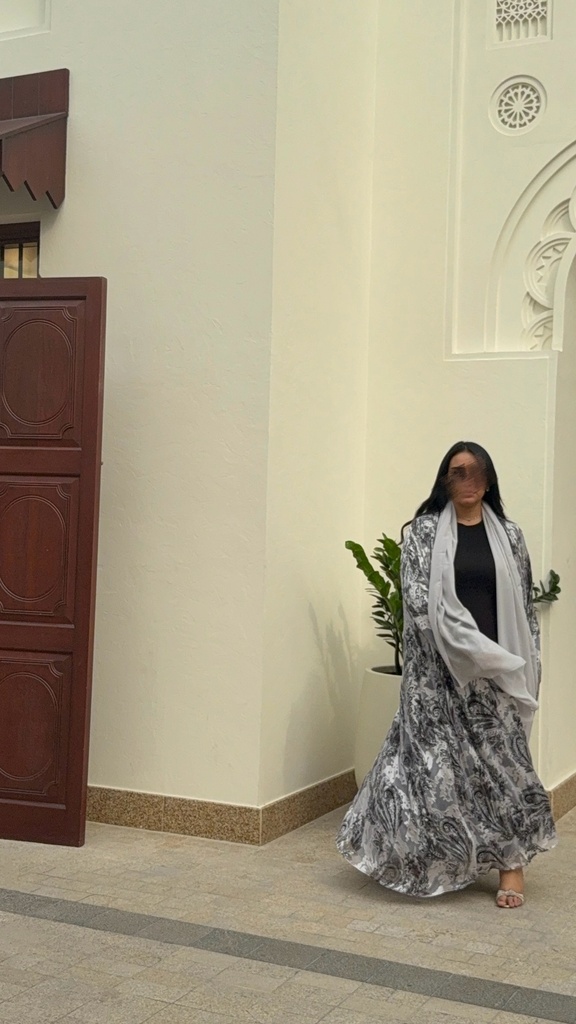 BEAC004 - Abaya Double Chiffon
