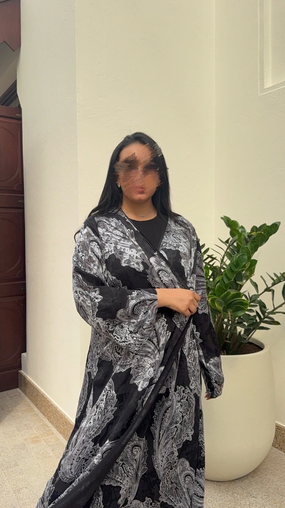 BEAC005 - Abaya Double Chiffon