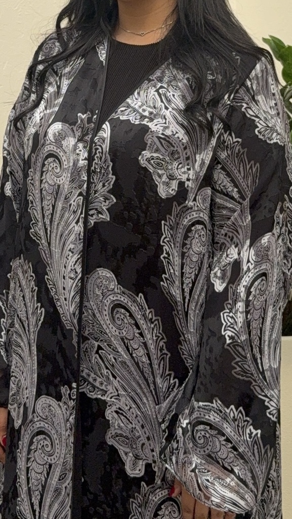 BEAC005 - Abaya Double Chiffon