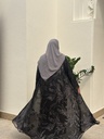 BEAC012 - Abaya Double Chiffon