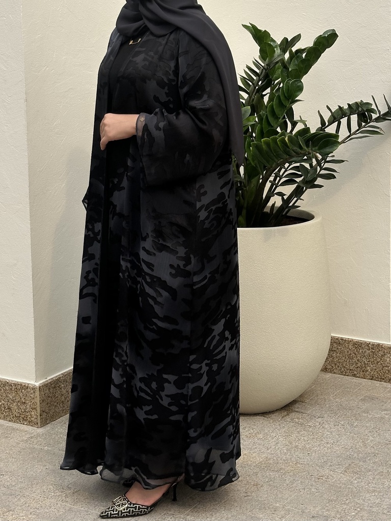 BEAC015 - Abaya Double Chiffon