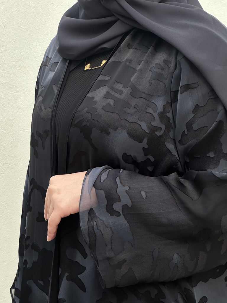 BEAC015 - Abaya Double Chiffon