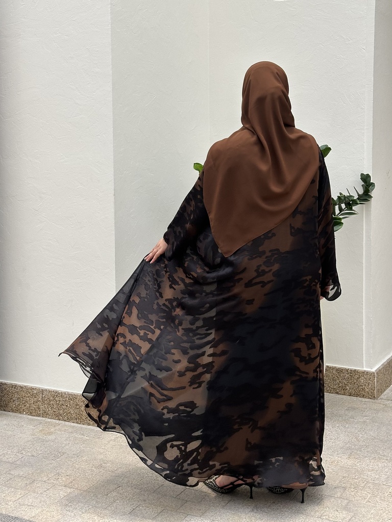 BEAC017 - Abaya Double Chiffon
