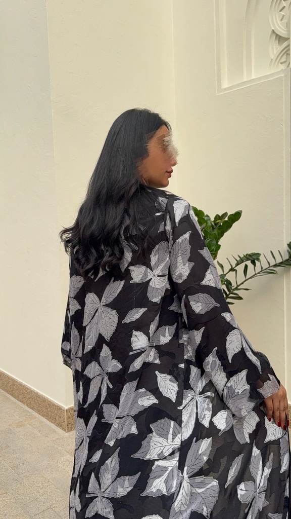 BEAC018 - Abaya Double Chiffon