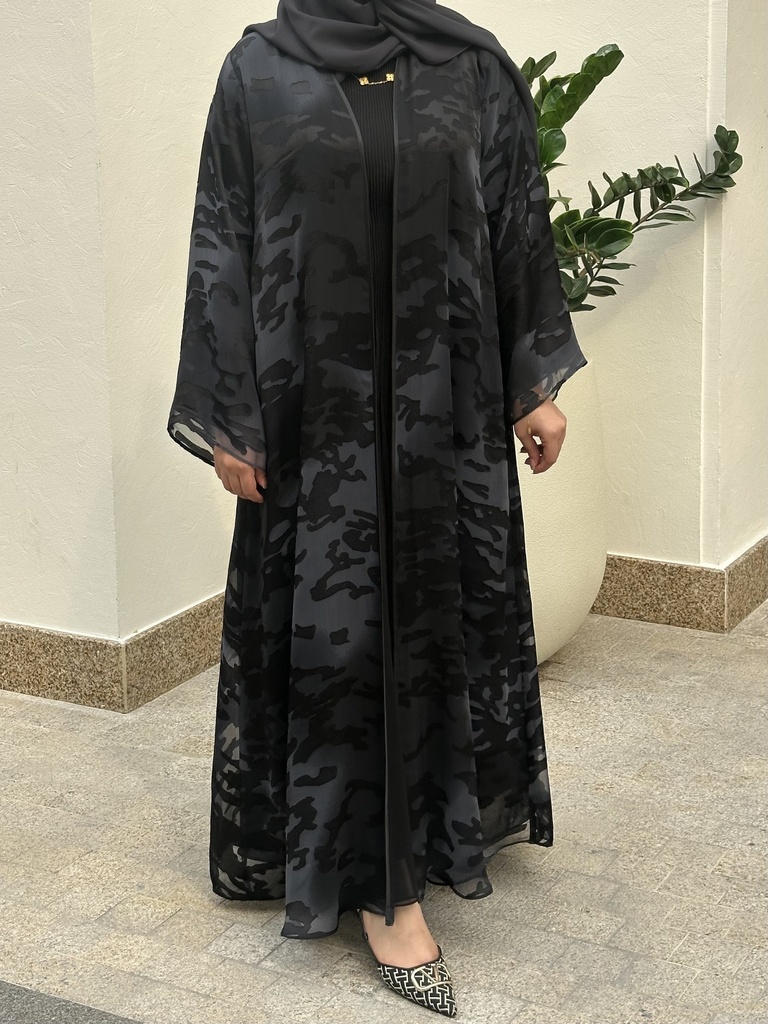 BEAC015 - Abaya Double Chiffon
