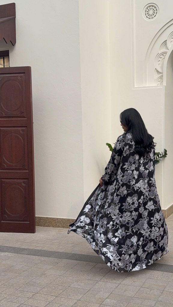 BEAC007 - Abaya Double Chiffon