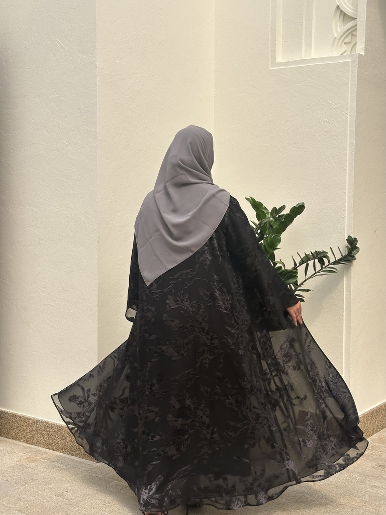 BEAC012 - Abaya Double Chiffon