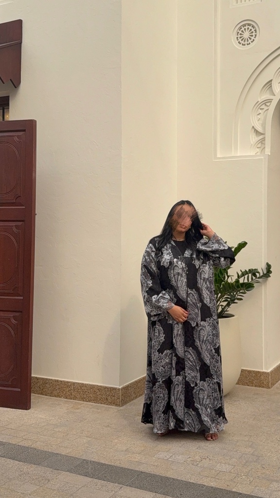 BEAC005 - Abaya Double Chiffon