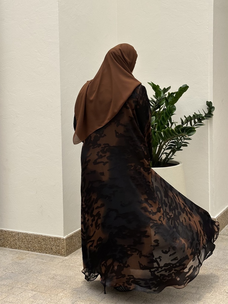 BEAC017 - Abaya Double Chiffon