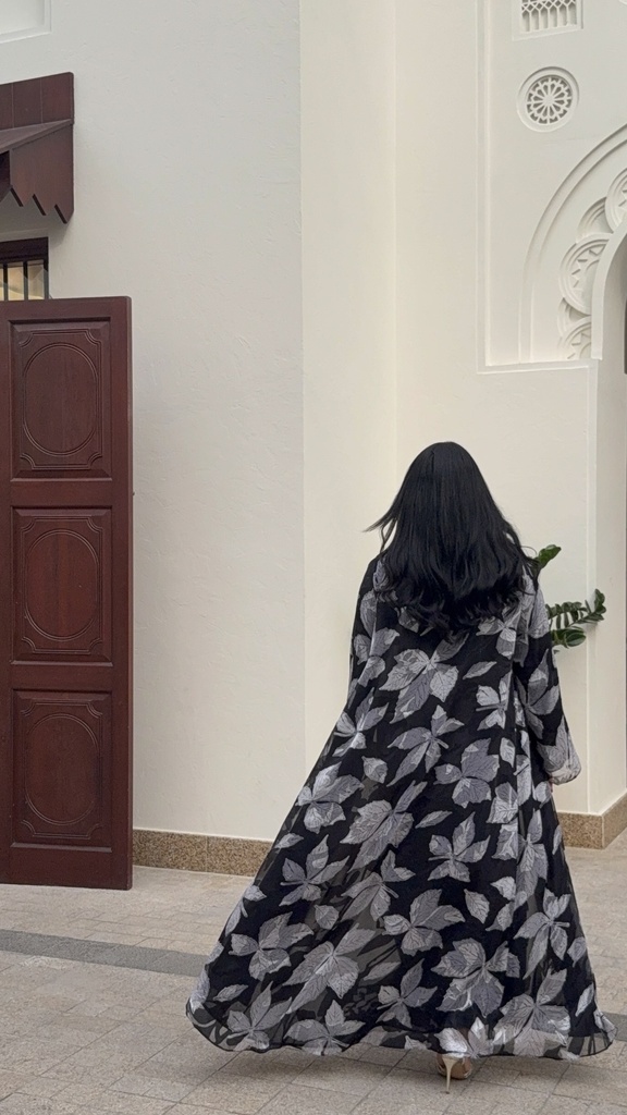 BEAC018 - Abaya Double Chiffon