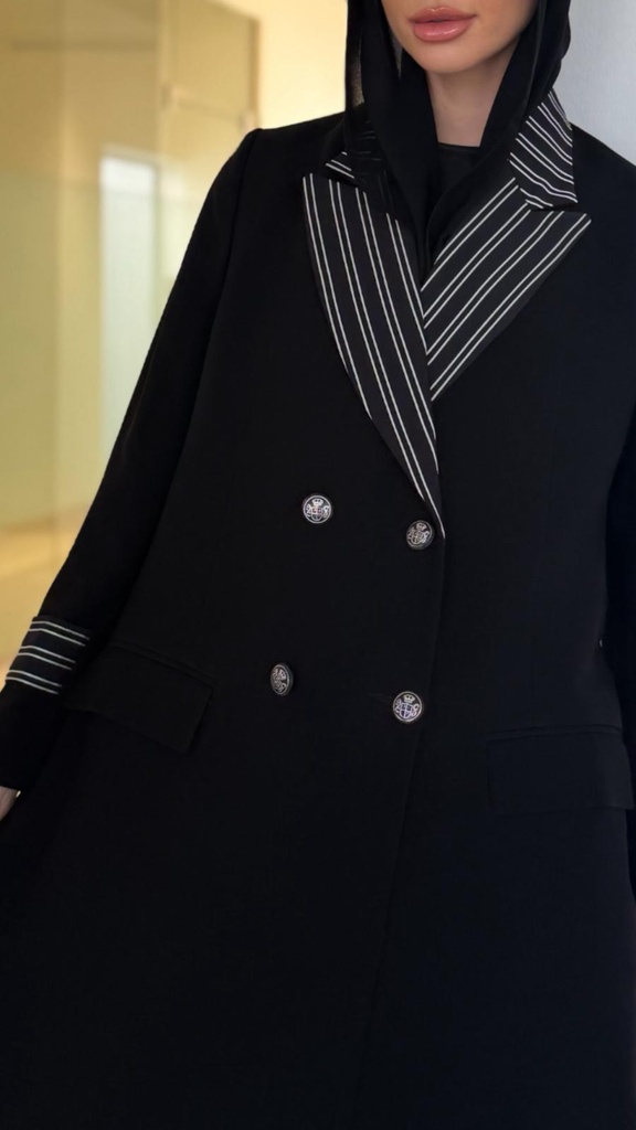 Black with stripes touch