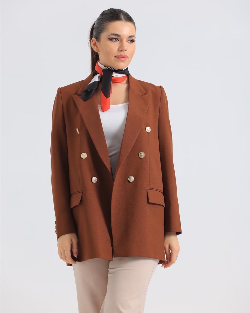 Classic short blazer