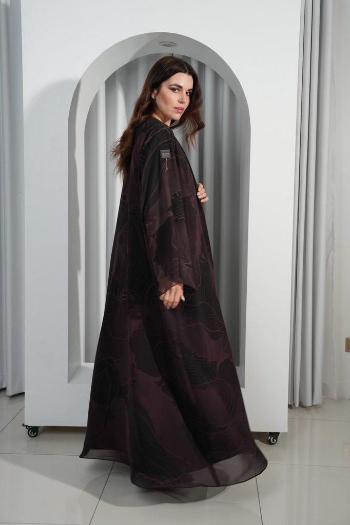 Chiffon Abaya - BECA001