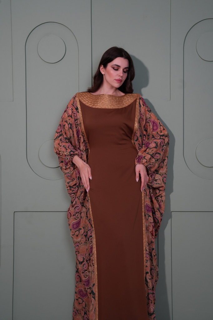 Jalabiya with Golden Touch - BEJ004