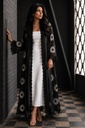 Black Circle Abaya - BECA017