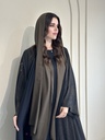 Chiffon Abaya Black
