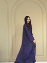 Chiffon Abaya Purple